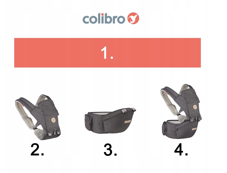 Colibro Medaus nešioklė ERGONOMINĖ KŪDIKIO KOMFORTAS DĖVĖTI