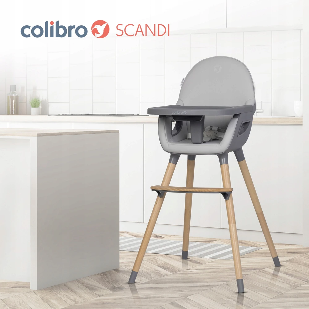 Maitinimo kėdutė Colibro Scandi, Dove