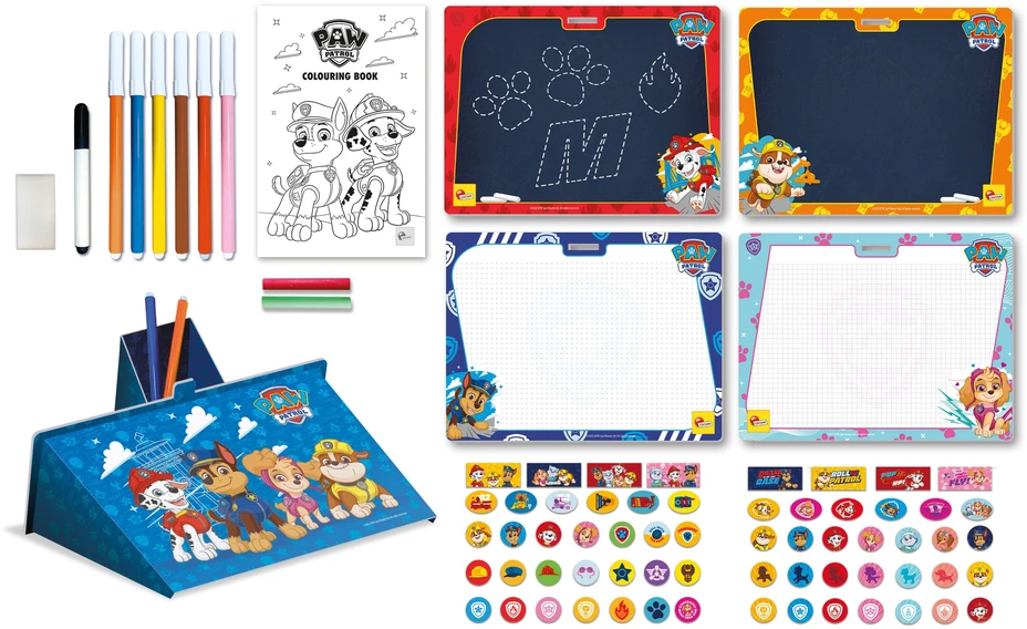 Coloring backpack and drawing school - Paw Patrol - LISCIANI