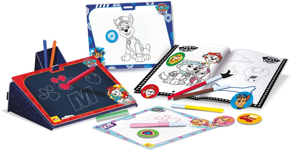 Coloring backpack and drawing school - Paw Patrol - LISCIANI