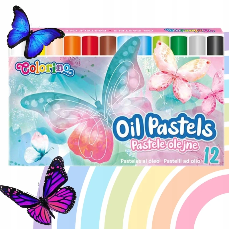 Colorino Dreams Pastele Olejne do Prac Plastycznych 12 Kolorów