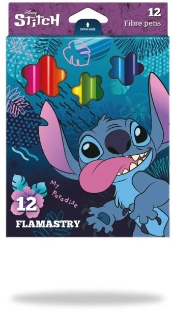 Colorino Flomasteriai Disney Stitch, vienpusiai, 12 vnt.