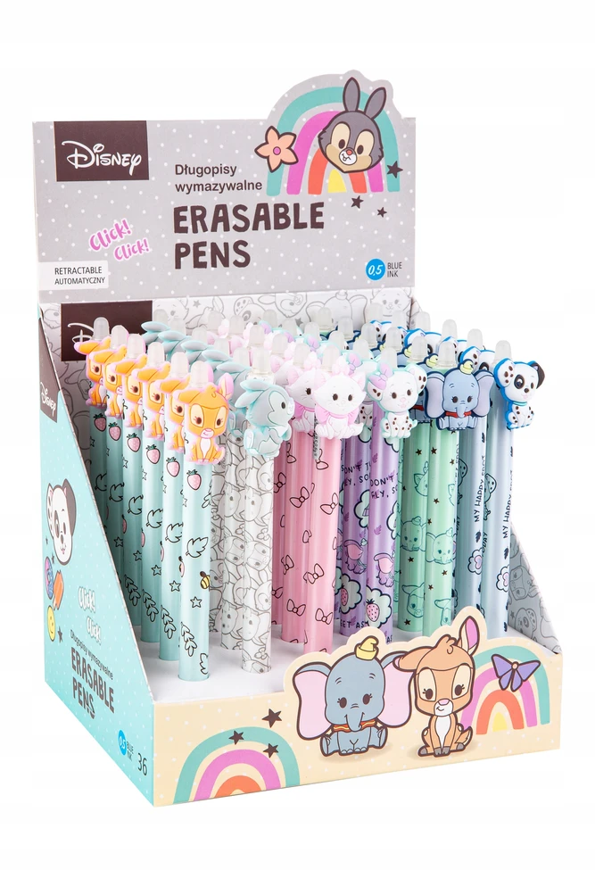 Colorino Ištrinamas rašiklis 0.5 mm, mėlynas, su Bambi Disney motyvais