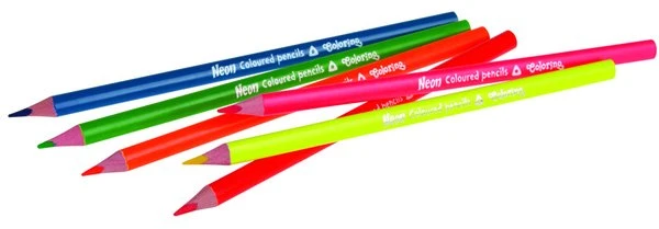 COLORINO NEONINIAI PIŠTUKO CENCILAI 6 SPALVŲ