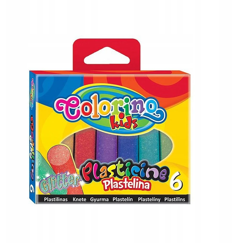 COLORINO PLASTELINA MODELINA DLA DZIECI BROKATOWA
