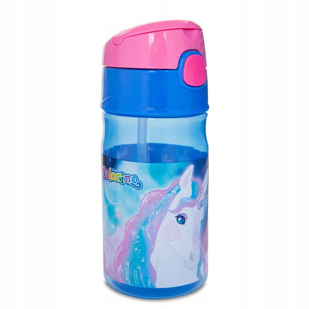 Colorino Unicorn rinkinys: gertuvė ir maisto dėžutė vaikams