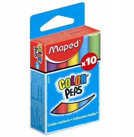 Colorpeps spalvota kreida 10 vnt MAPED