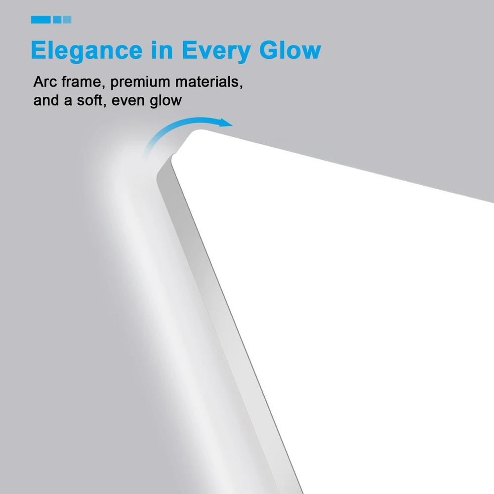 Comely Lampa sufitowa Led 48W 30x30cm zimna biel 6500K IP44 balta