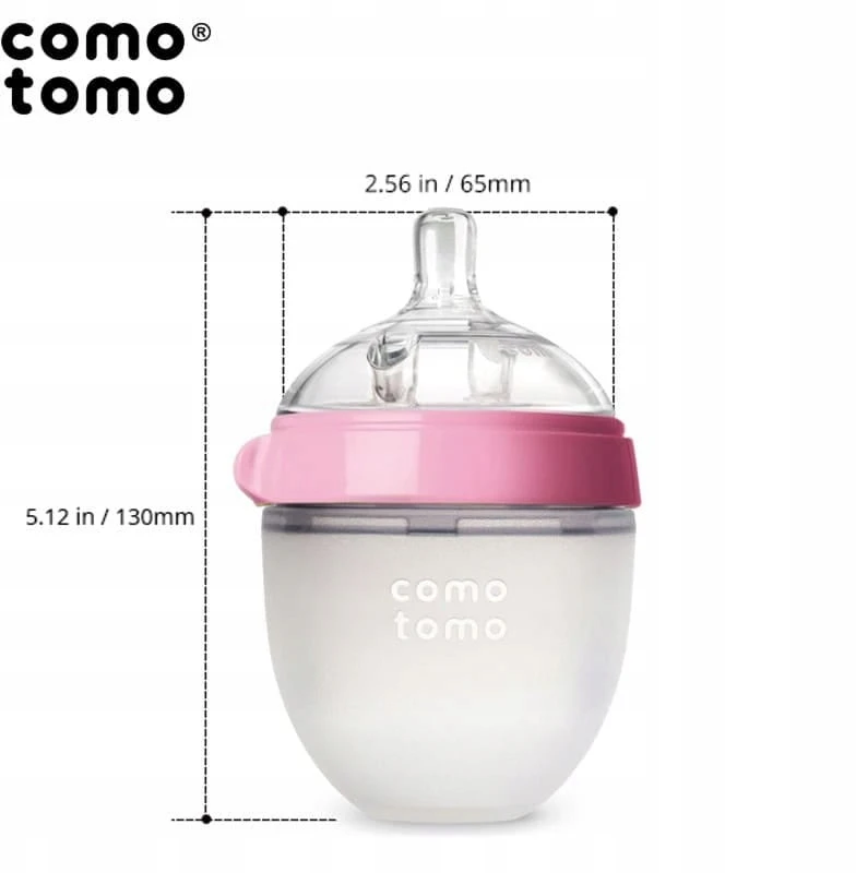 COMOTOMO SILICONE ANTICOLIKO BUTELĖLIS 150ml