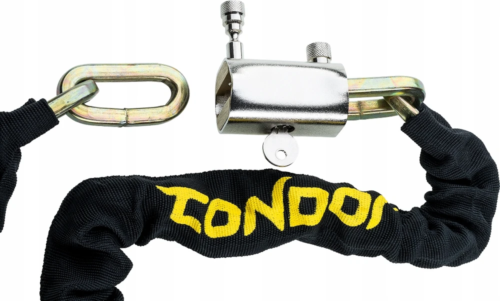 Condor Dviračio užraktas, grandinėlė 10x1200 mm, DREL dviračio apsauga