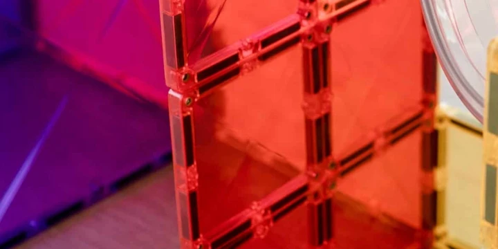Magnetinis konstruktorius Connetix Rainbow Rutuliuko trasa