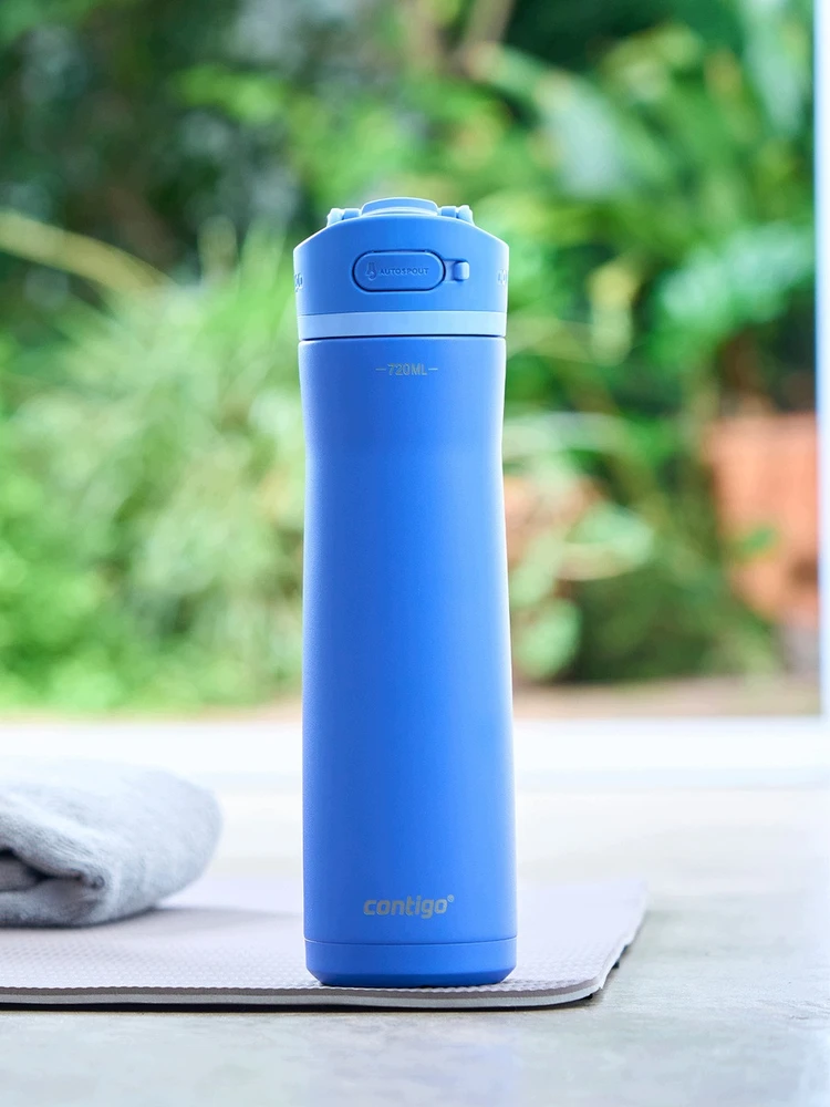 Contigo Ashland 2.0 Chill AUTOSEAL terminė vandens gertuvė, 720 ml, mėlyna Stellar Jay