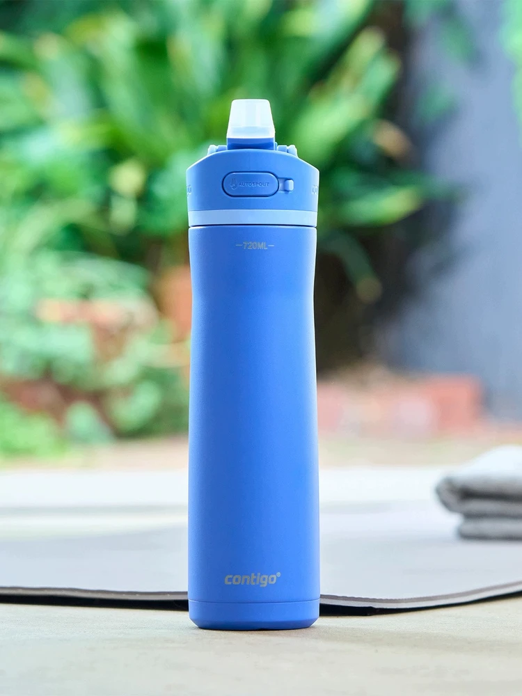 Contigo Ashland 2.0 Chill AUTOSEAL terminė vandens gertuvė, 720 ml, mėlyna Stellar Jay