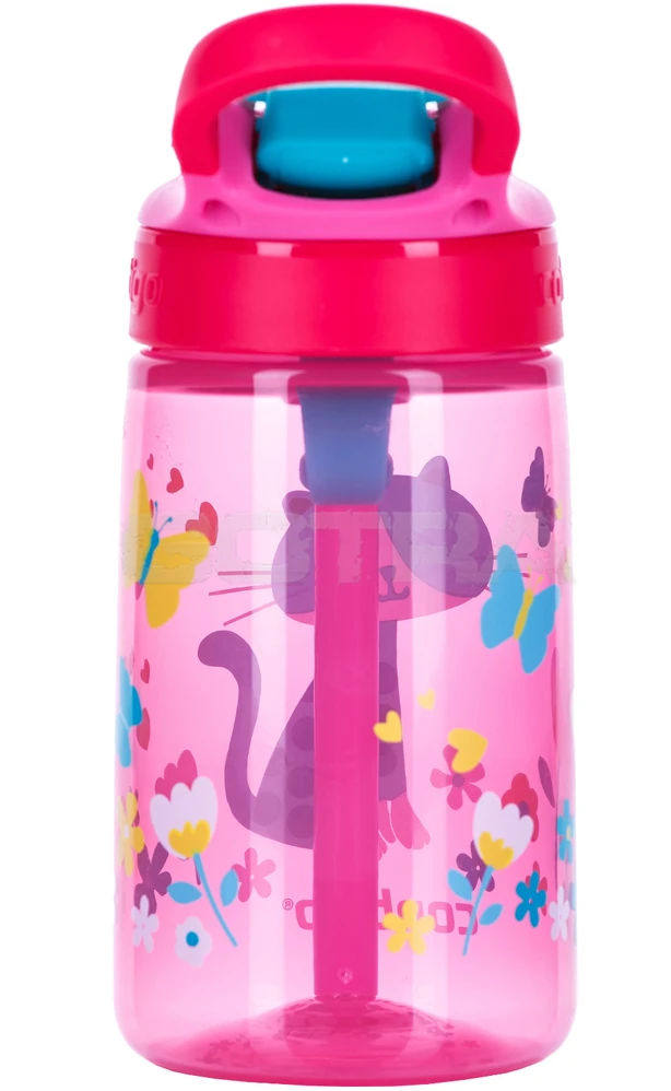 CONTIGO GIZMO FLIP NENUtekantis VAIKiškas PUODULIS - CHERRY CAT 414ml