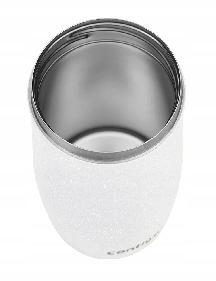 Contigo West Loop Mini 300ml terminis puodelis - Baltas metalikas - Folkloras