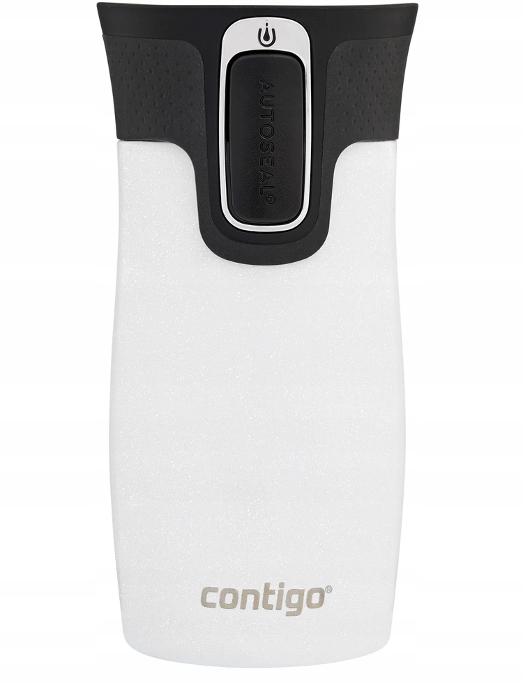 Contigo West Loop Mini 300ml terminis puodelis - Baltas metalikas - Folkloras