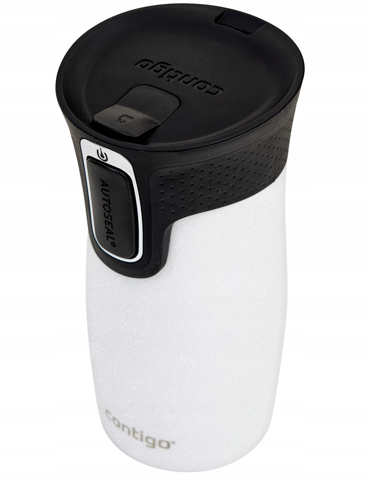 Contigo West Loop Mini 300ml terminis puodelis - Baltas metalikas - Folkloras