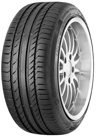 „Continental Padangos SportContact 5 106W XL“ * „RunFlat“ (triukšmo lygis 72 dB)