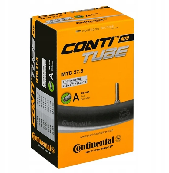CONTINENTAL MTB vidinis vamzdis 27,5x1,75-2,5 Schrader AUTO AV 40mm OEM