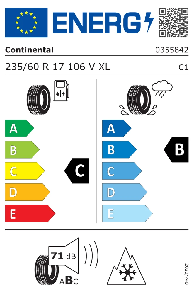Continental 285/45R20 WINTERCONTACT TS 870 P 112V XL