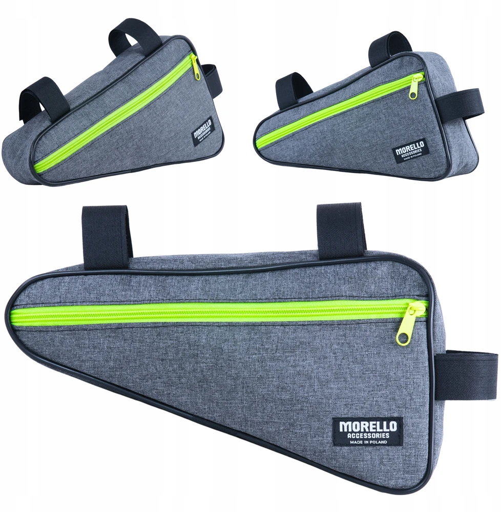 Convey 2xTorba Rowerowa na Ramę Sakwa na Rower Saszetka Wodoodporna Produkt Polski
