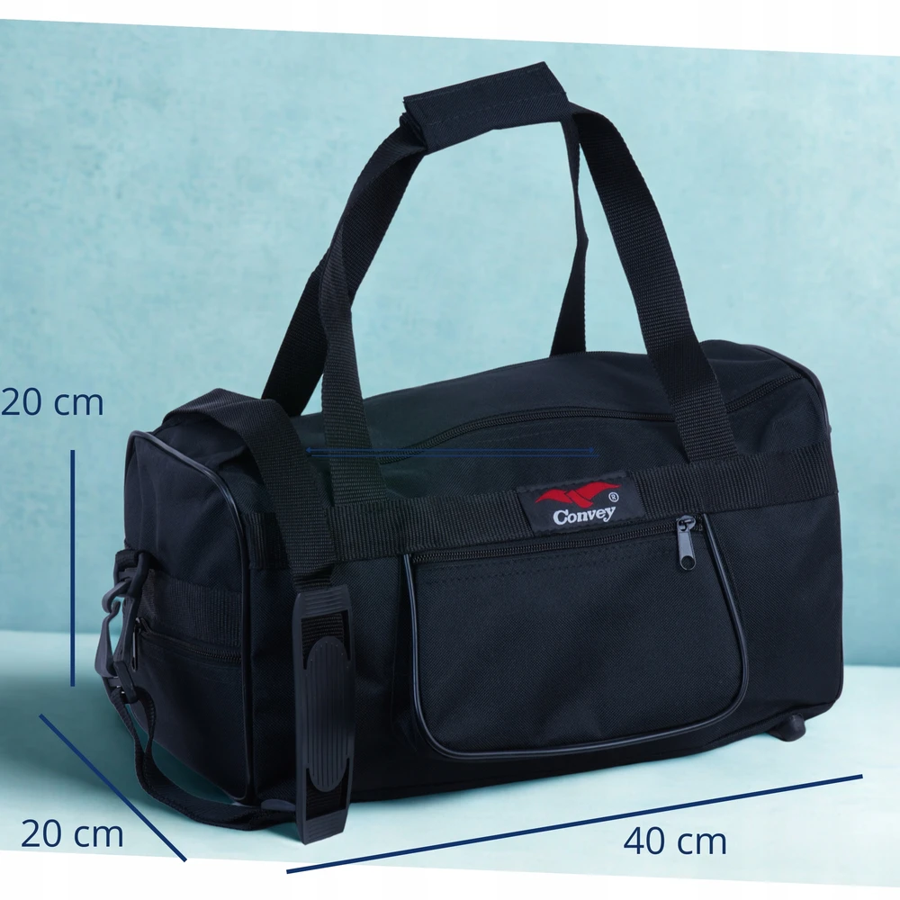 Convey Kelioninė sportinė rankinė Ryanair 40x20x20 cm, pagaminta Lietuvoje