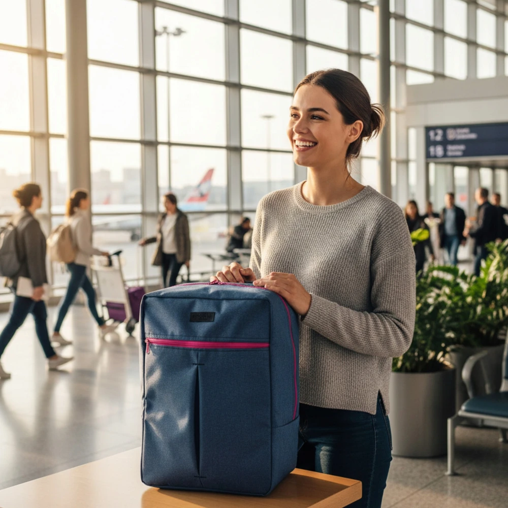 Convey Lėktuvo kuprinė 40x30x20 rankinis bagažas RYANAIR Wizzair LENKIJA