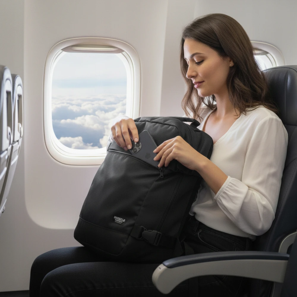 Convey Rankinis bagažas Kelioninė kuprinė 40x30x20 lengva RYANAIR LOT kabina Transportas
