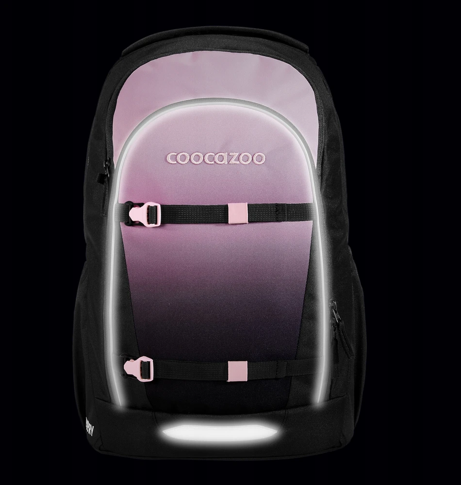 COOCAZOO Kuprinė SZKOLNY EVERY ROSE SHADOWS MŁODZIEŻOWY ERGONOMICZNY LEKKI