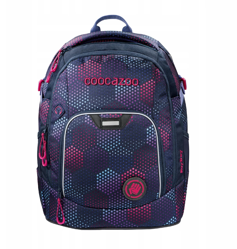 COOCAZOO RAYDAY PURPLE ILLUSION ERGONOMIC JAUNIMO MOKYKLOS KUPRINĖ