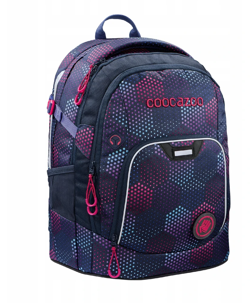COOCAZOO RAYDAY PURPLE ILLUSION ERGONOMIC JAUNIMO MOKYKLOS KUPRINĖ