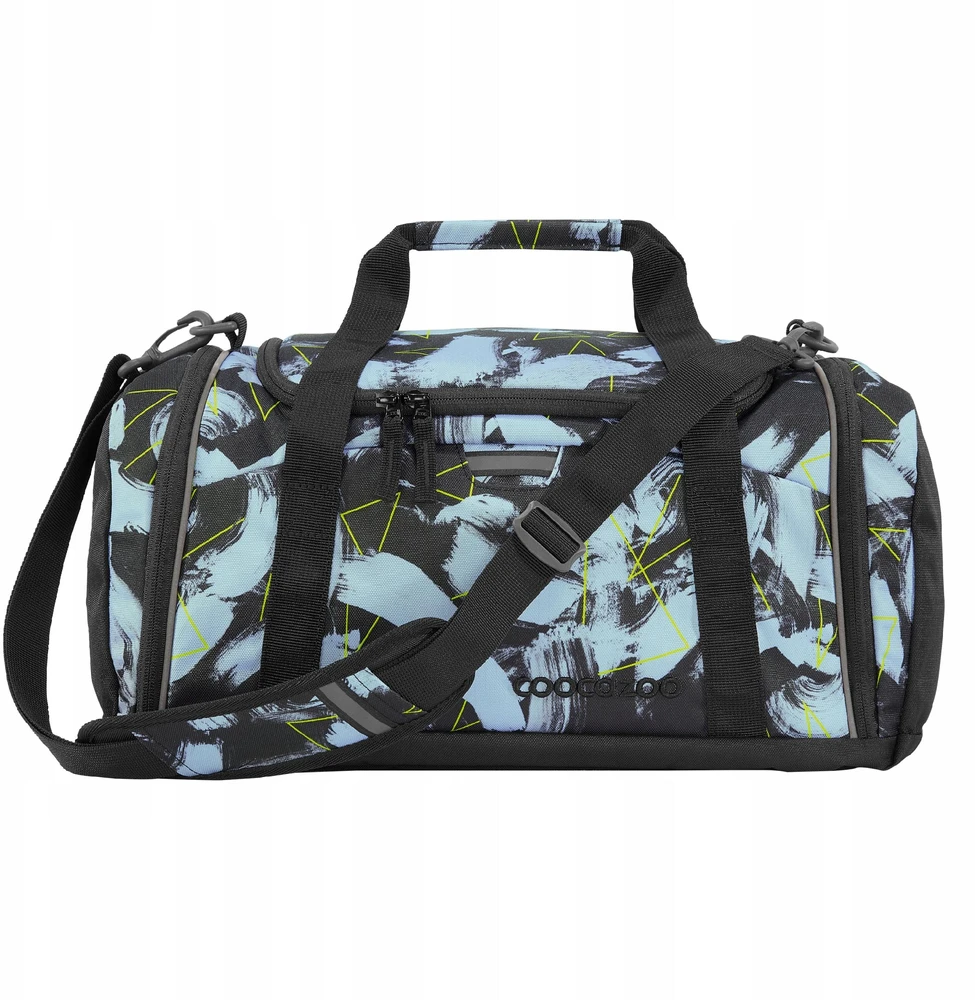 COOCAZOO sportinis krepšys 20L mokyklos baseinui 42x20x21cm Electric Storm