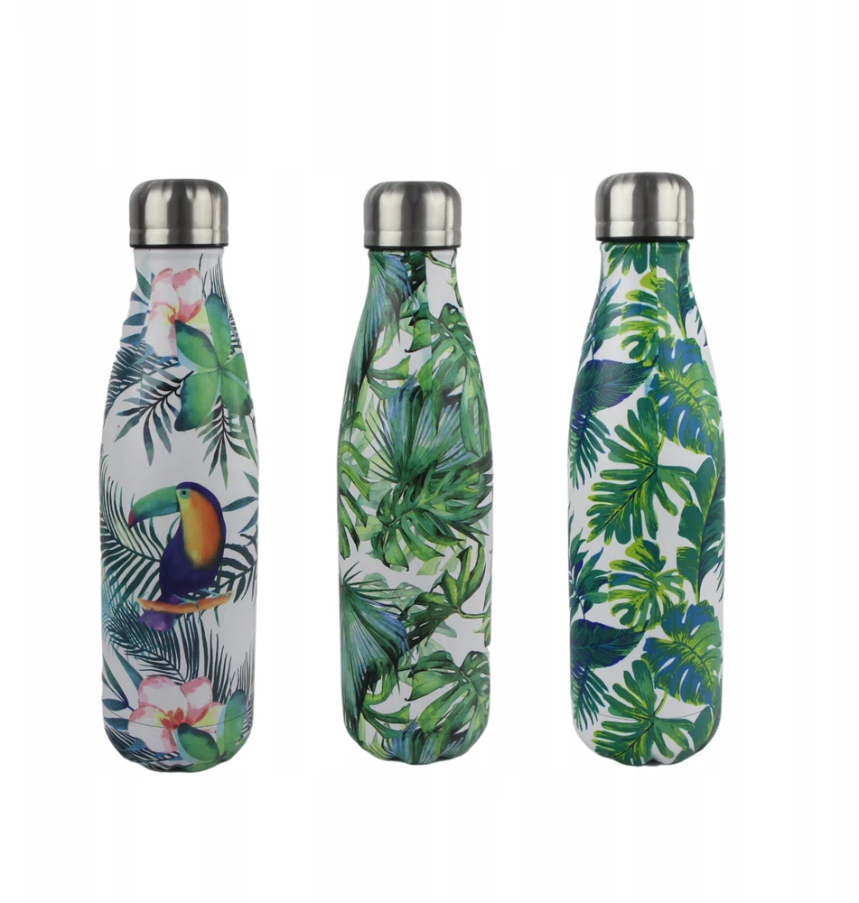 Cook Line THERMAL WATER BOTTLE 500 ML TROPICO MIX PATTERNS