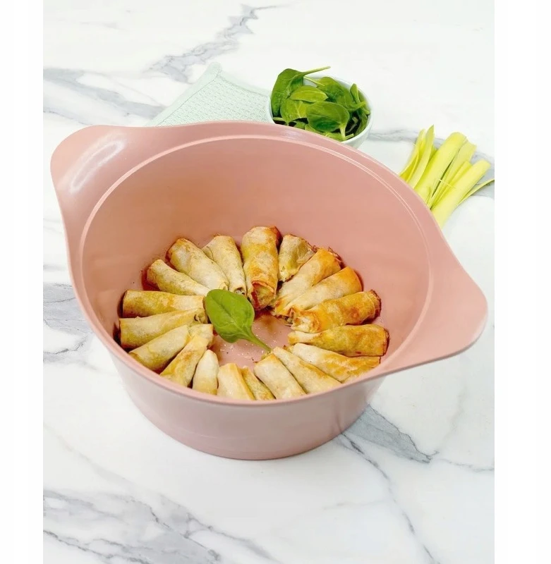 COOKUT Cocotte puodas troškinimui kepti 24cm Marshmallow