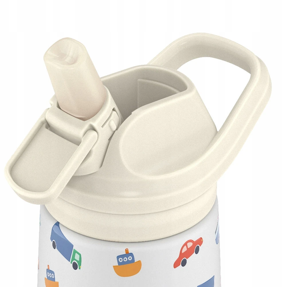 Cool Bottles Kiddies termo buteliukas 350 ml Little Wheels