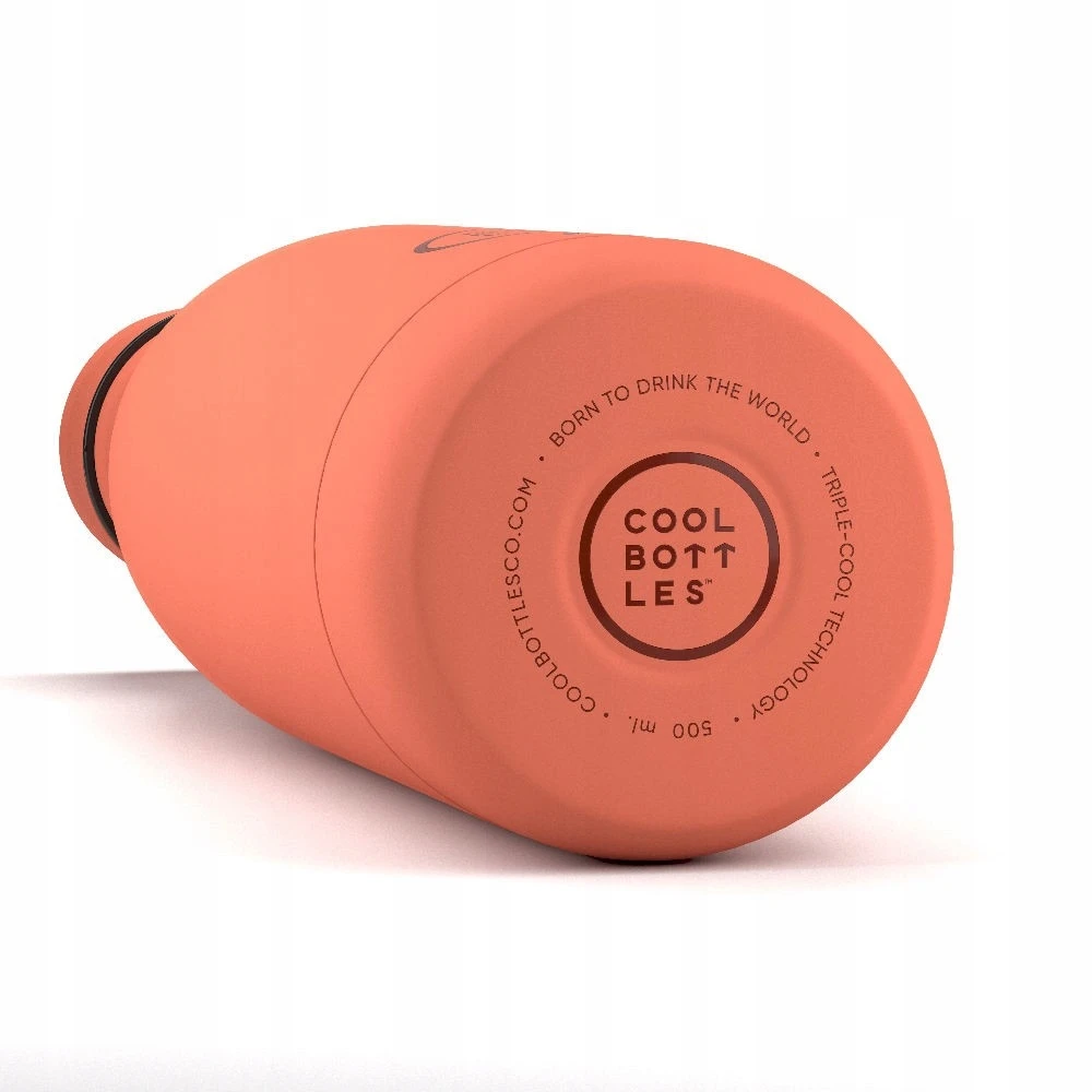 Cool Bottles - Terminis buteliukas 750 mlTrigubas šaltas pastelinis koralas
