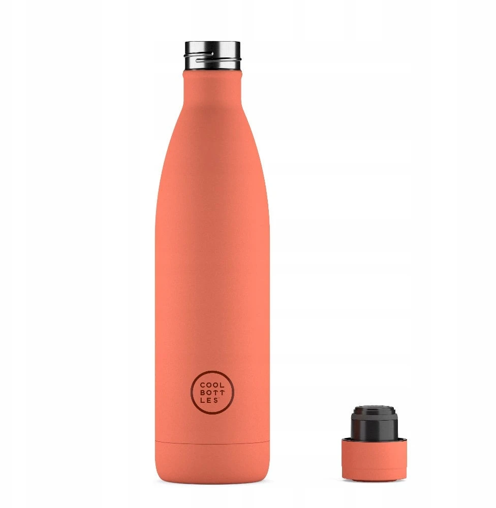 Cool Bottles - Terminis buteliukas 750 mlTrigubas šaltas pastelinis koralas