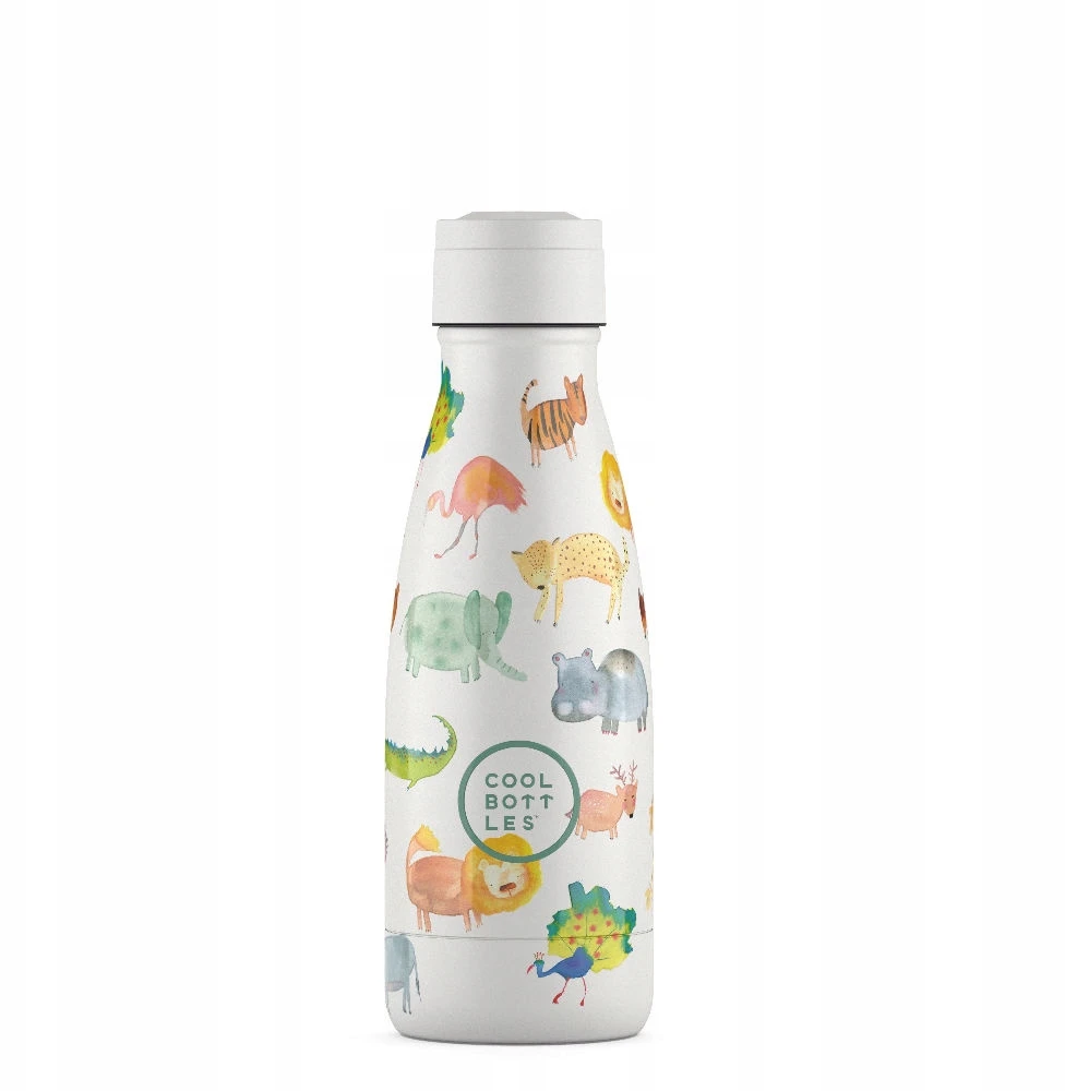 Cool Bottles Thermal buteliukas vaikams 260 ml Afrikos safari
