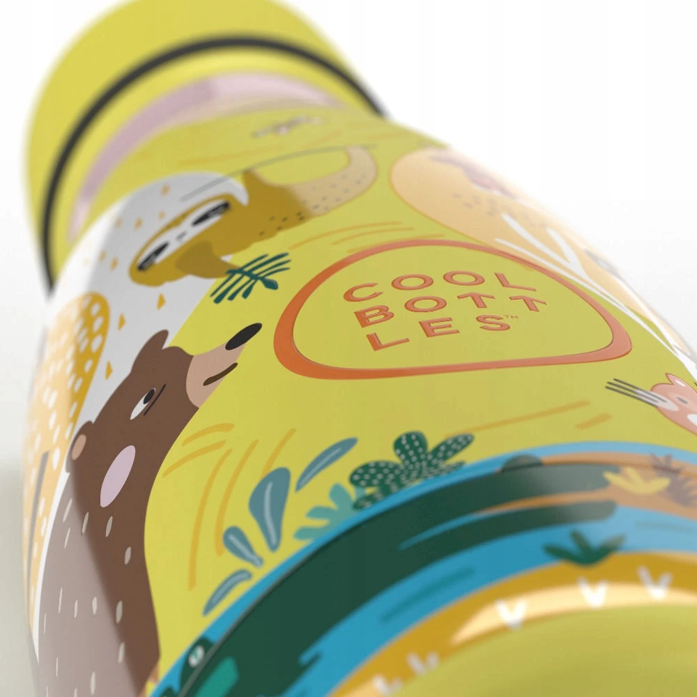 Cool Bottles Thermal buteliukas vaikams 260 ml Jungle park