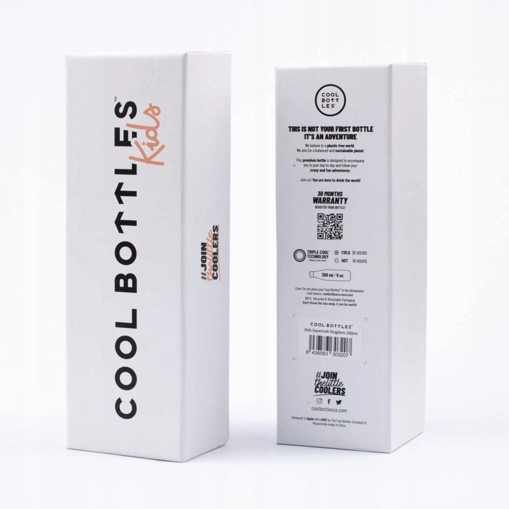 Cool Bottles Thermal buteliukas vaikams 260 ml Triple cool Must Have