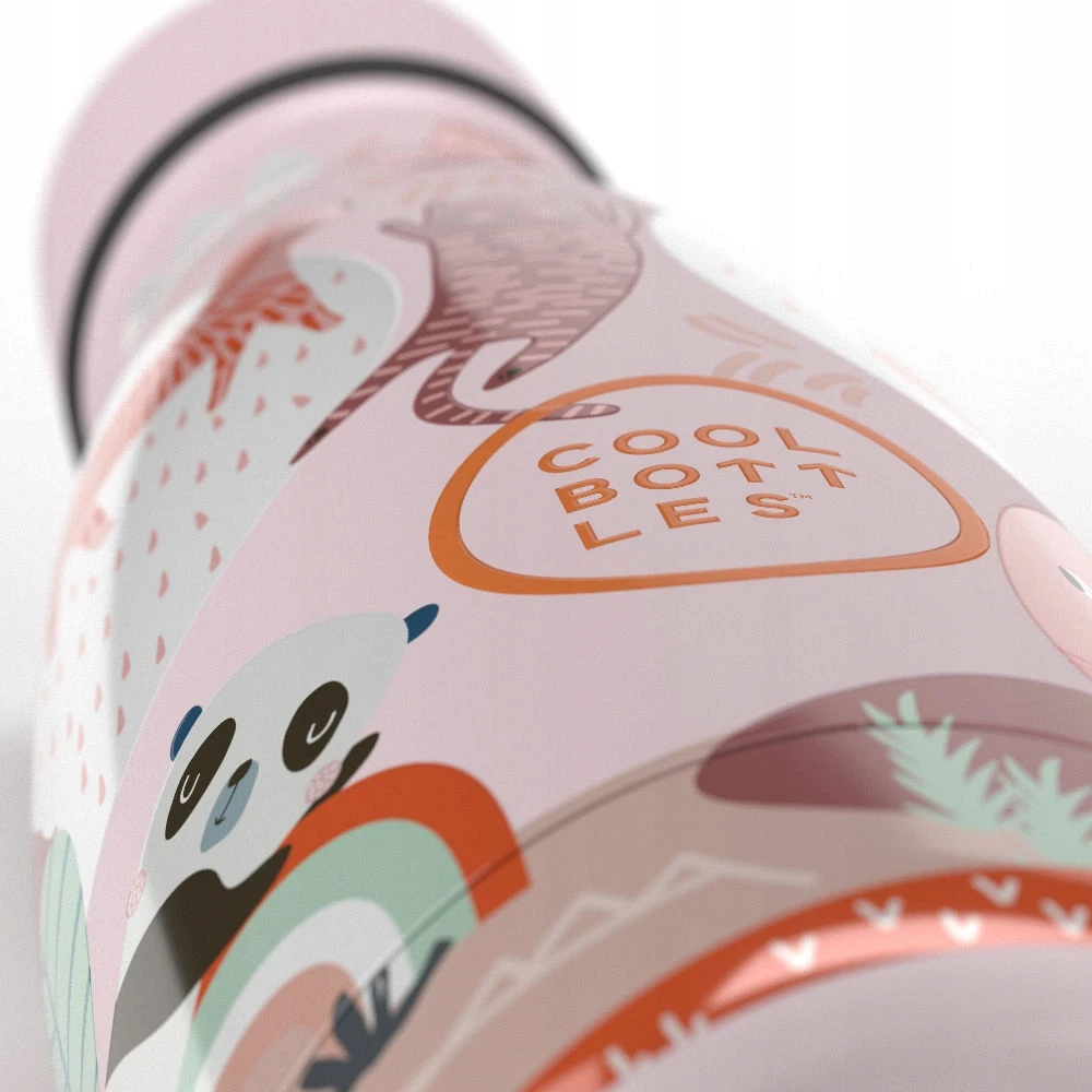 Cool Bottles Thermo buteliukas vaikams 260 ml Panda gang