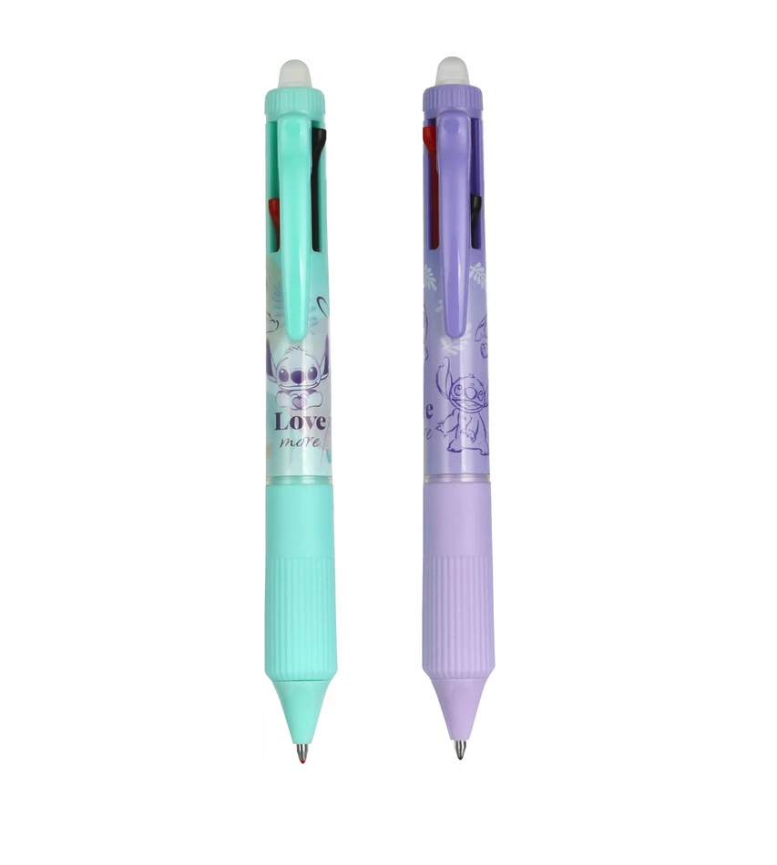 Cool Pack Automatinis ištrinamas tušinukas Disney Fashion "STITCH PASTEL", Multicolor 4 in1, 0,5mm