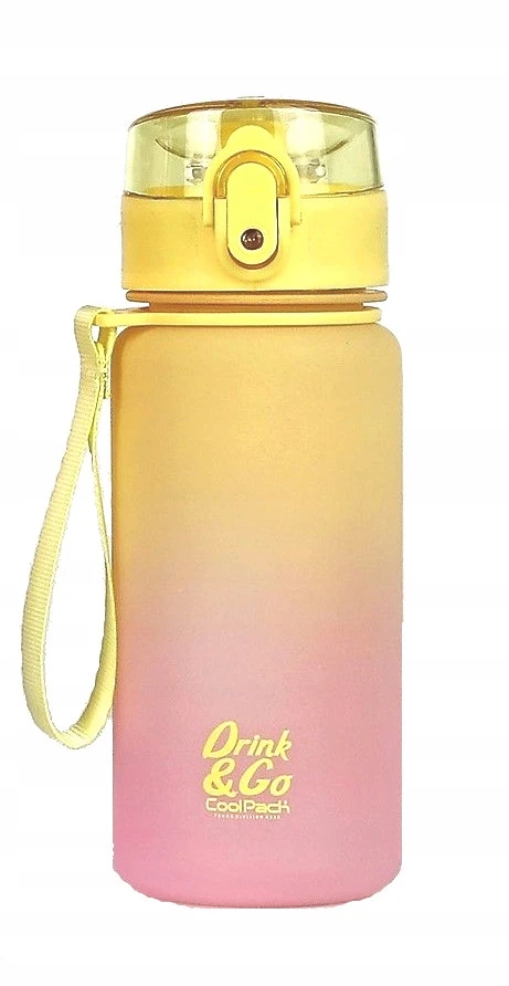 Gertuvė Cool Pack Bidon CoolPack 400 ml na wodę Brisk Gradient Peach tritanowy BPA Free