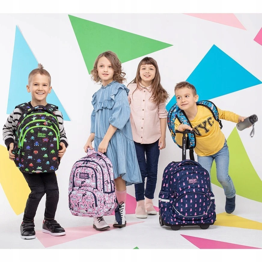 Cool Pack Coolpack 2 skyrių kuprinė su ratukais, 27l