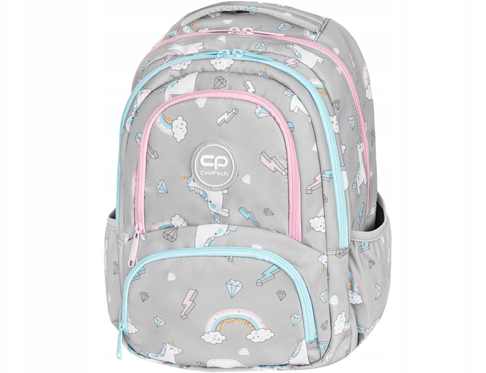 Cool Pack Coolpack 3 dalių rinkinys: kuprinė, penalas ir maišelis su vienaragiu