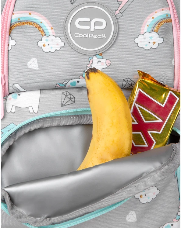 Cool Pack Coolpack 3 dalių rinkinys: kuprinė, penalas ir maišelis su vienaragiu