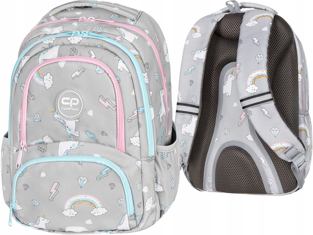 Cool Pack Coolpack 3 dalių rinkinys: kuprinė, penalas ir maišelis su vienaragiu