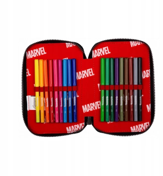 Cool Pack Coolpack "avengers" 2 skyrių su įranga pieštukinė