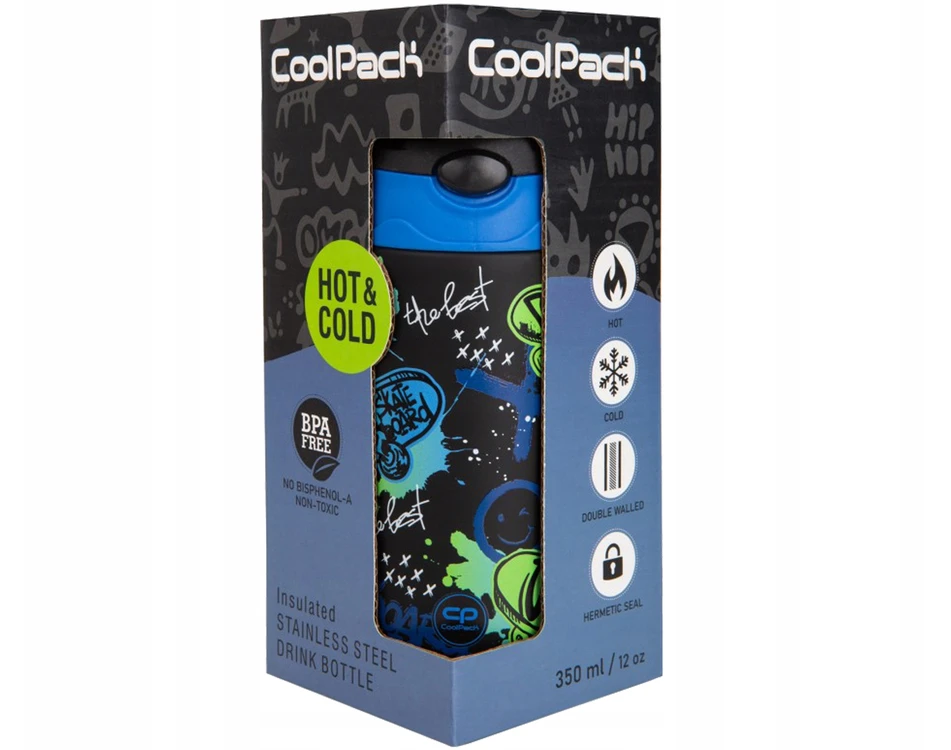 Gertuvė Cool Pack Coolpack bono skate night metalinis butelis - PATIO