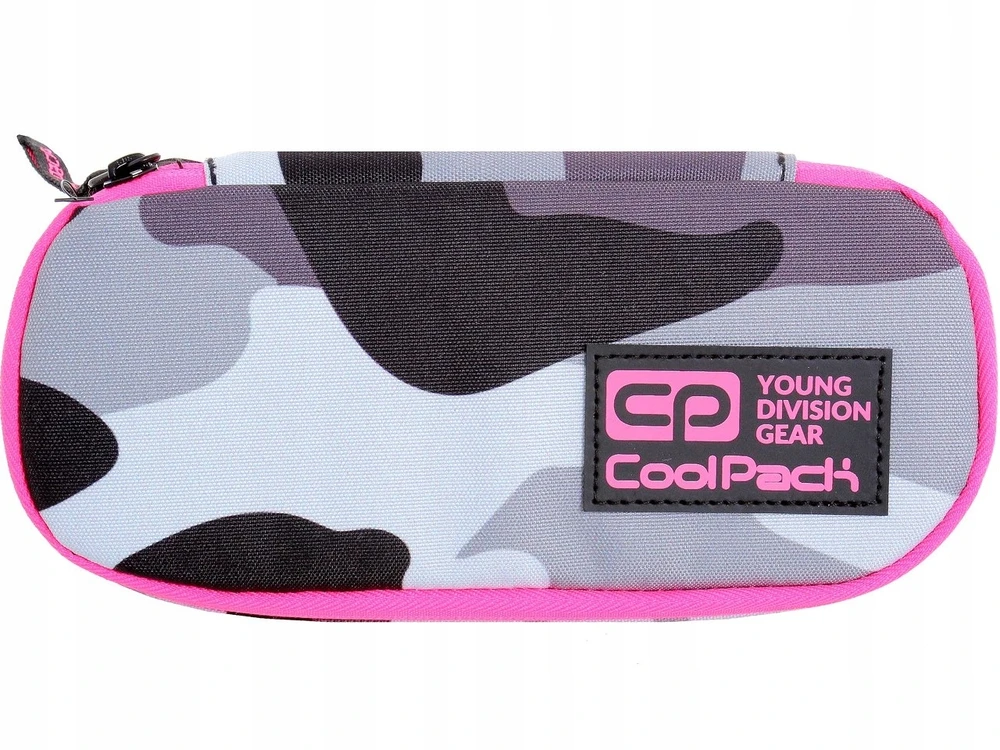 Cool Pack Coolpack Campus Camo Rožinė Neon Pen Case - Rožinė/pilkas Camouflage